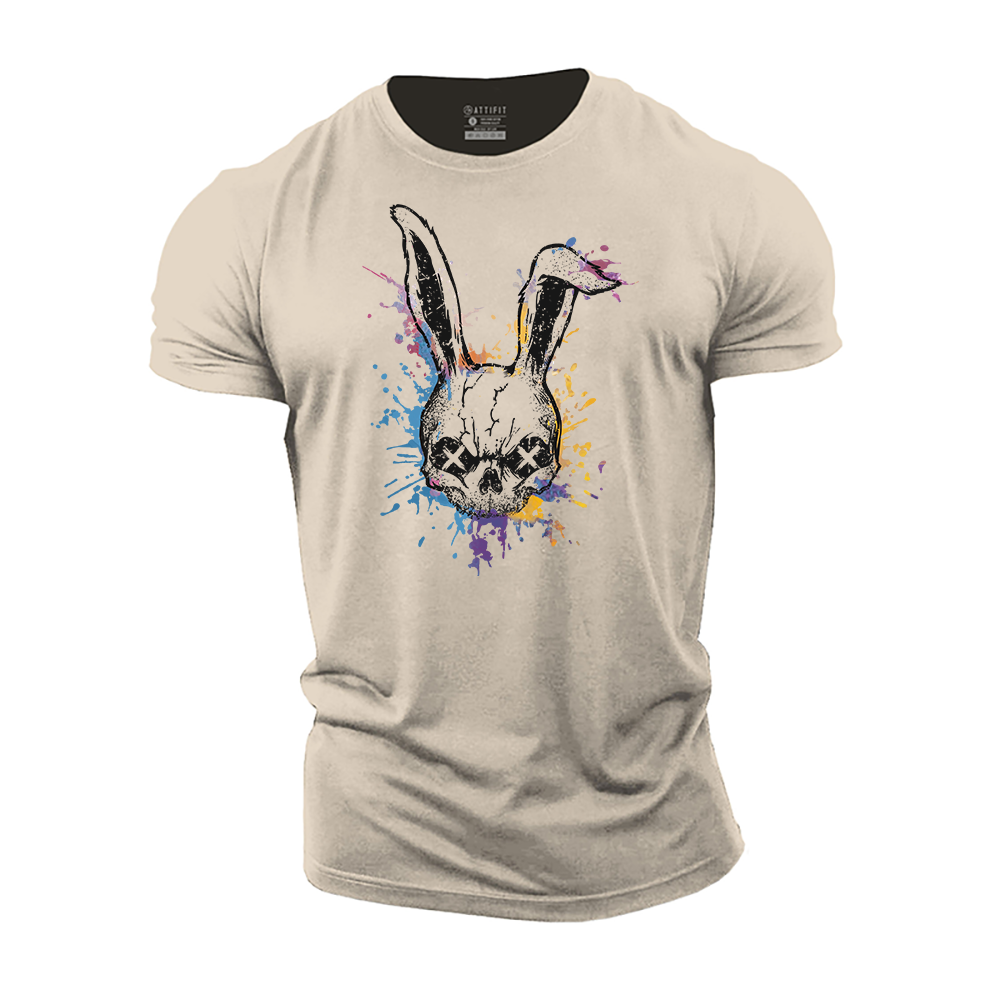 Ink Rabbit Cotton T-Shirt