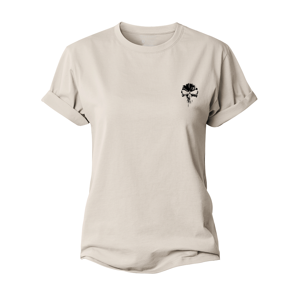 Skull Women's Cotton T-Shirt