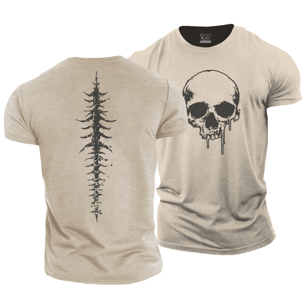 Skullline Cotton T-Shirt