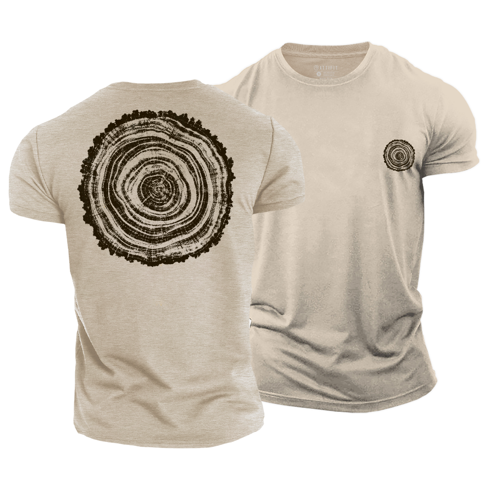 Rings of Time Cotton T-Shirt
