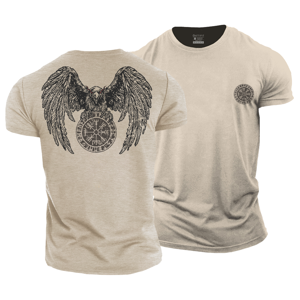 Rune Wing Cotton T-Shirt