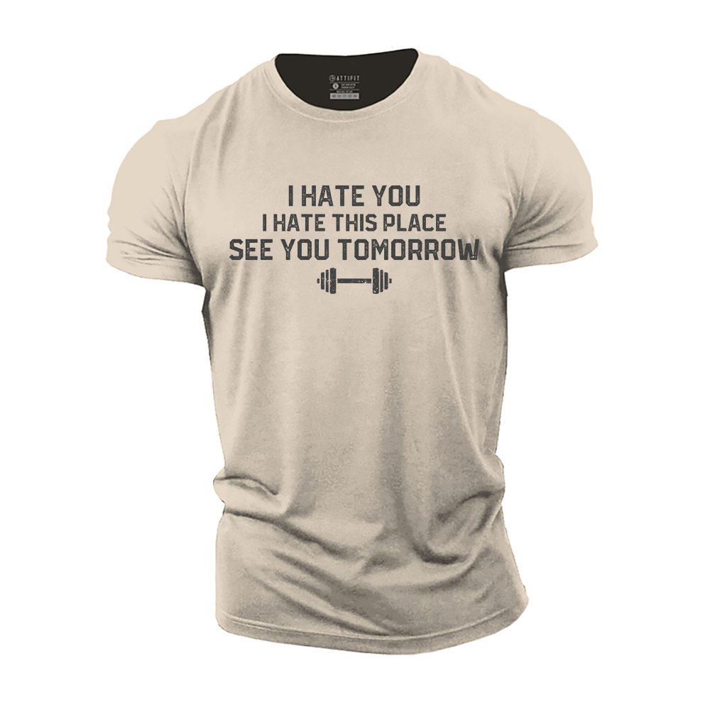See You Tomorrow Cotton T-Shirt