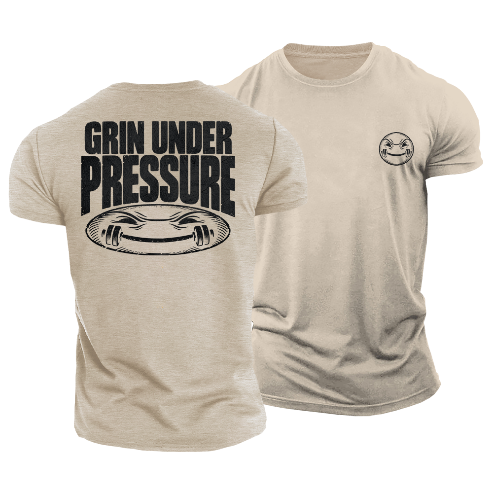 Grin Under Pressure Cotton T-Shirt