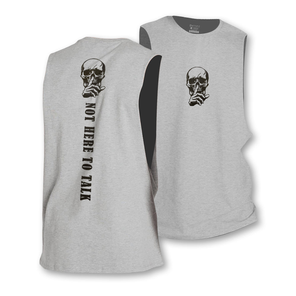 Not Here to Talk Tank Top