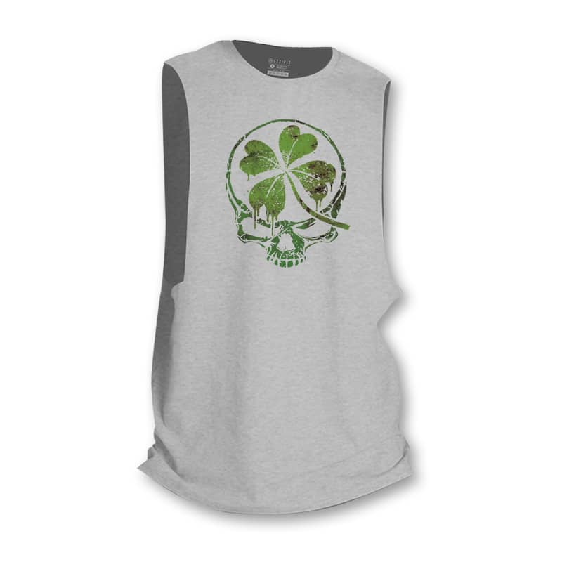 St.Patrick's Lucky Skull Tank Top
