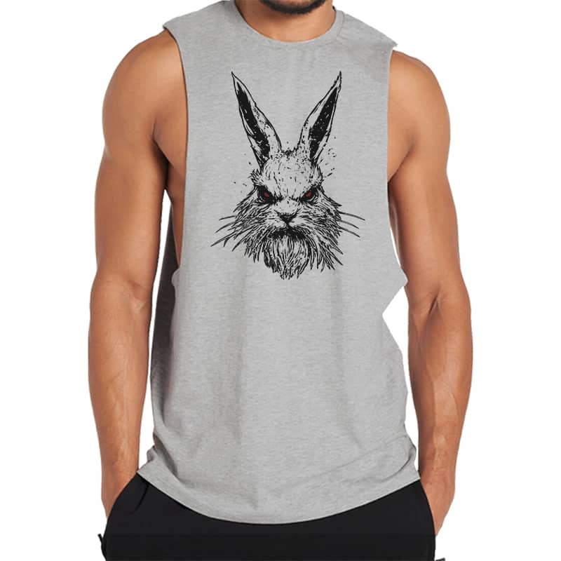 Mr. Old Rabbit Tank Top