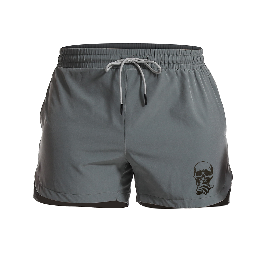 Skull 5-Inch Quick-Dry Shorts