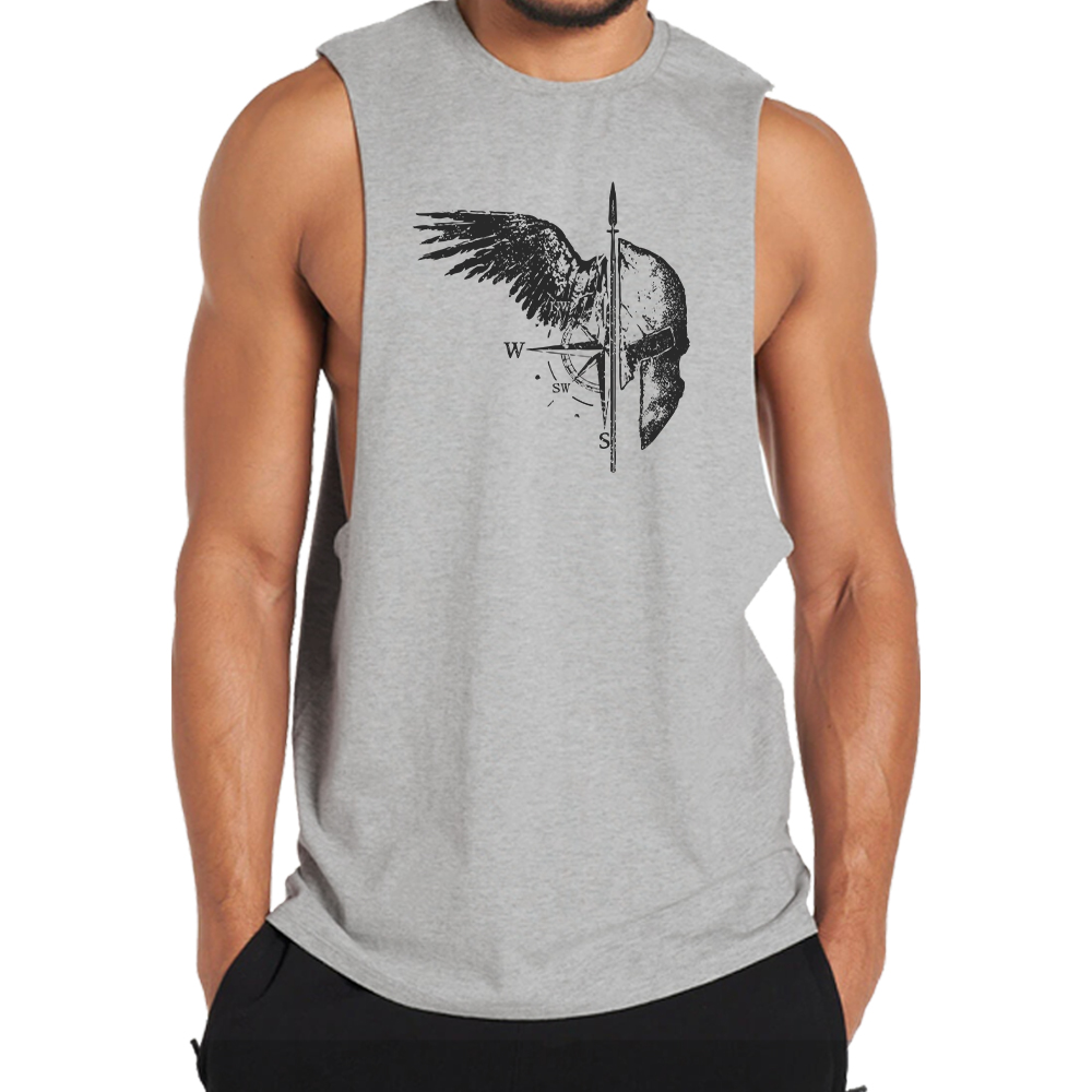 Spartan Wing Tank Top