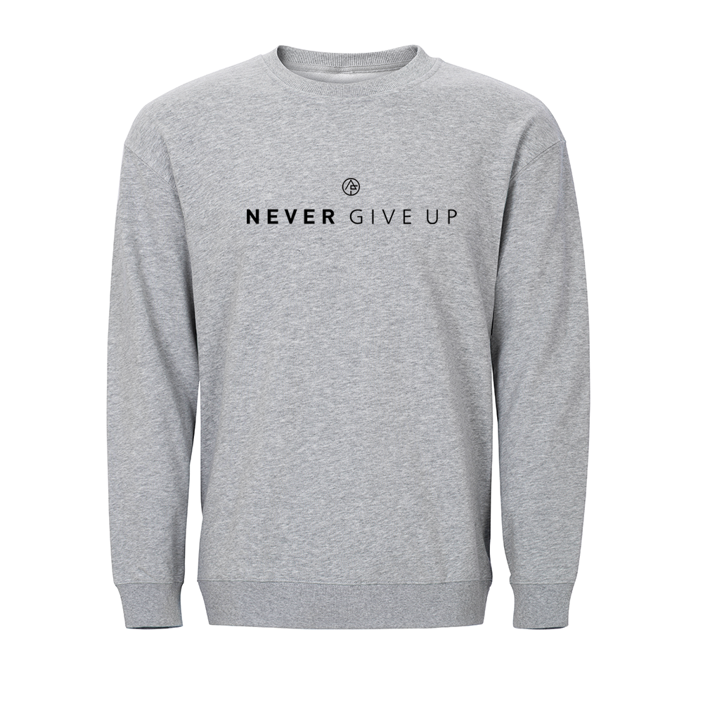 Never Give Up Crewneck Sweatshirt