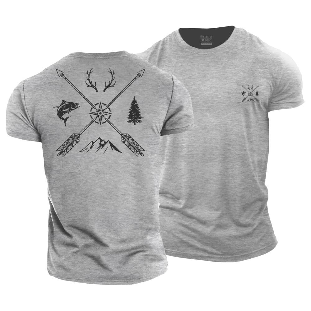 Compass Nature Cotton T-Shirt