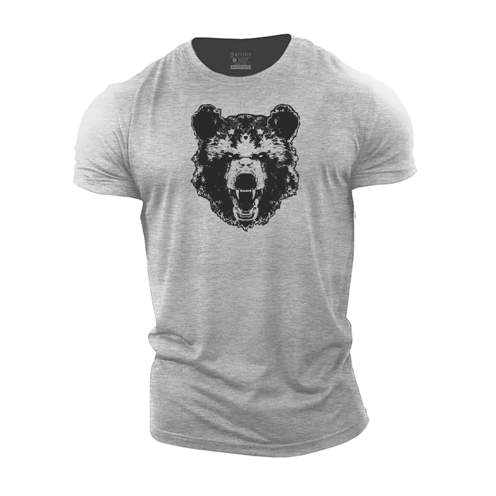 Brown Bear Cotton T-Shirt