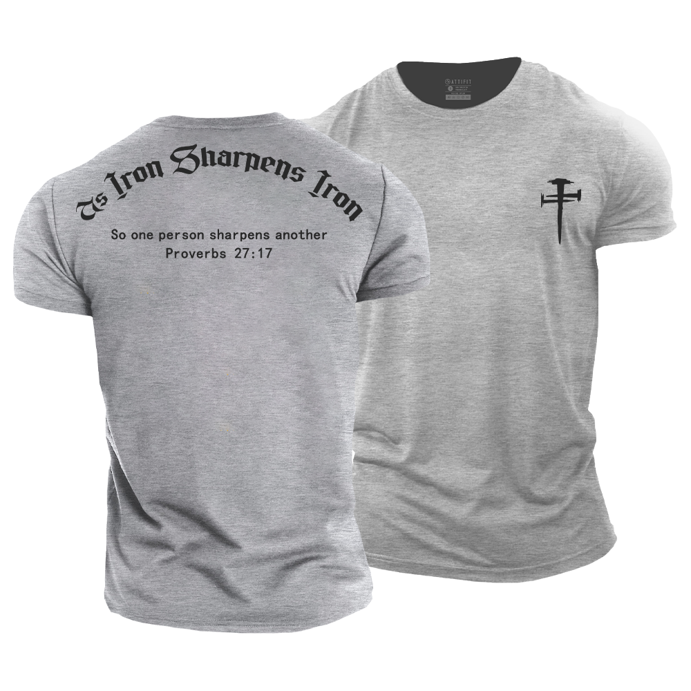 Iron Sharpens Iron Cotton T-Shirt