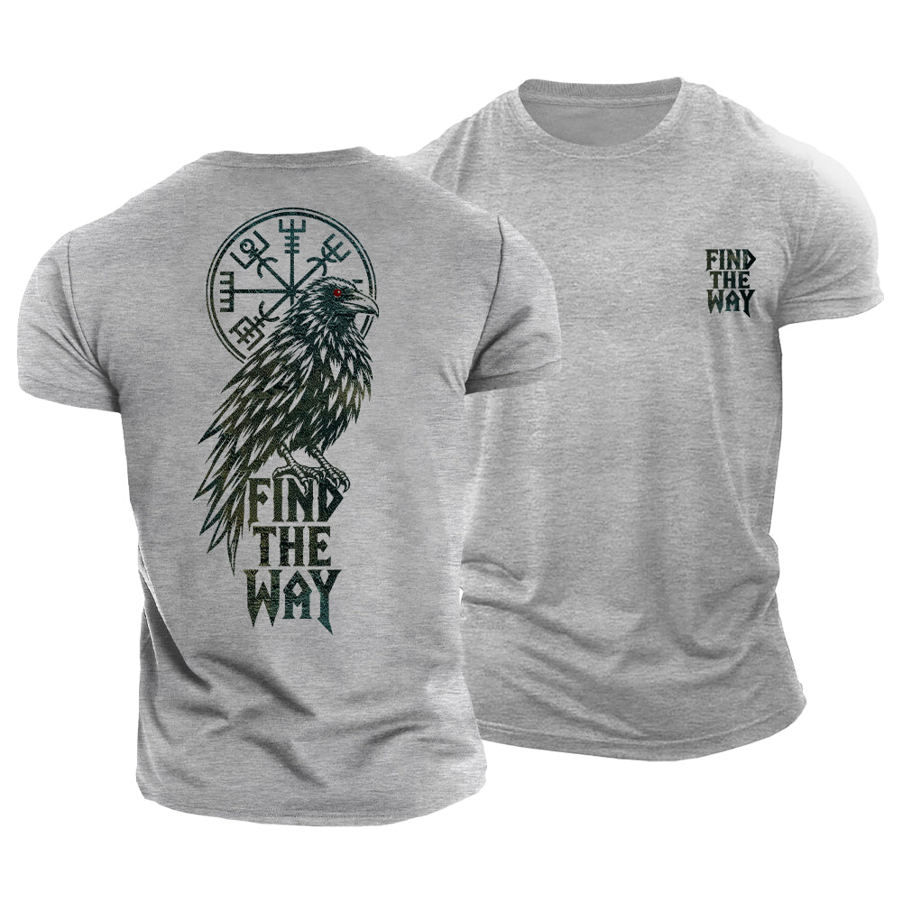 Find The Way Viking Cotton T-Shirt