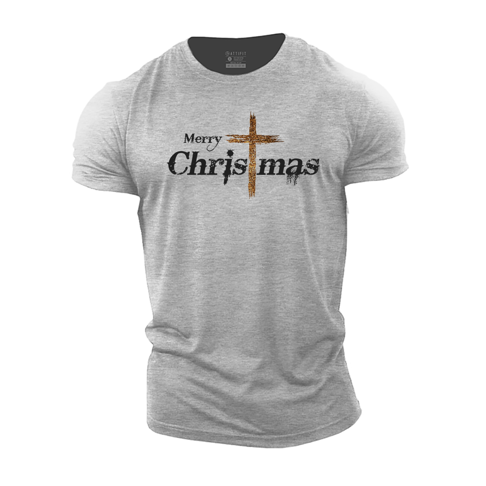 Merry Christmas Cotton T-Shirt