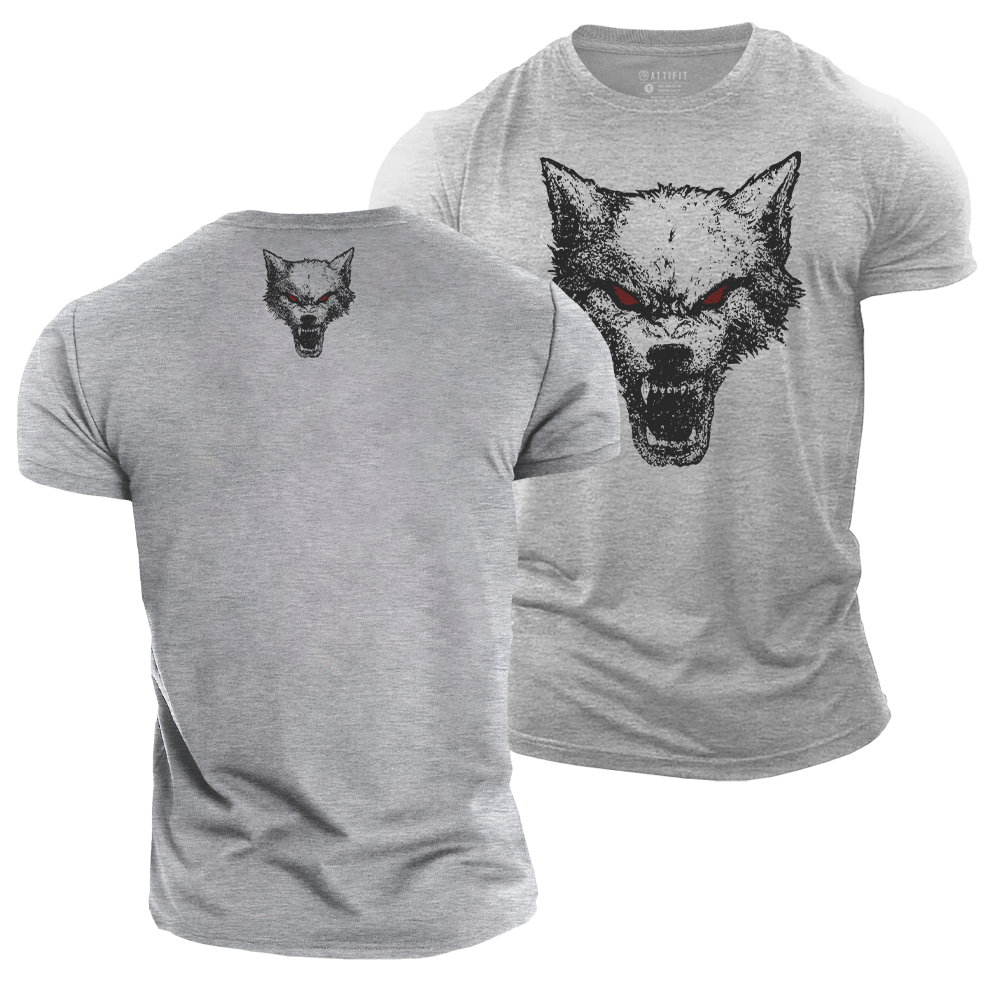 Predator Spirit - Wolf Cotton T-Shirt