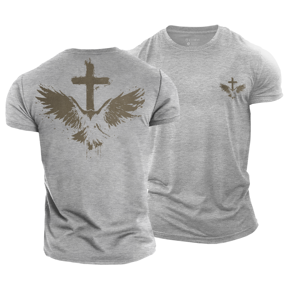 The Jesus Eagle Cotton T-Shirt