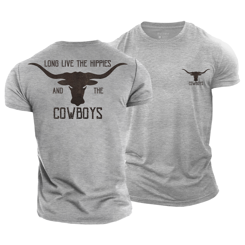 Hippies & Cowboys Cotton T-Shirt
