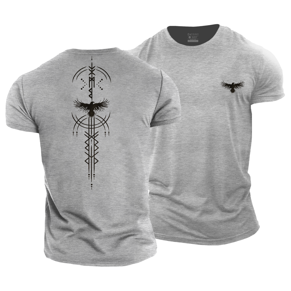 Viking Runes Cotton T-Shirt