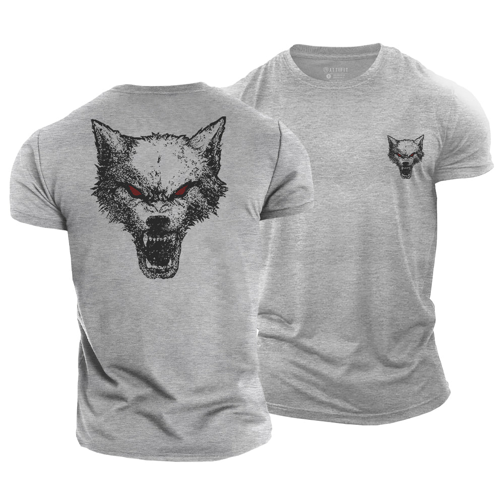 Predator Spirit - Wolf Cotton T-Shirt