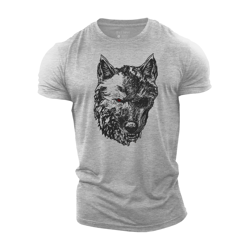 The Golden Wolf Cotton T-Shirt