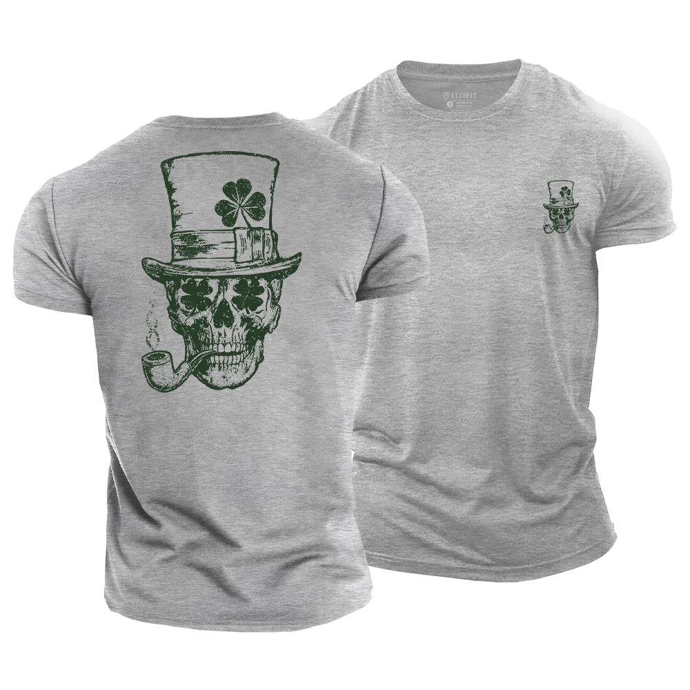 Lucky Skull Cotton T-Shirt