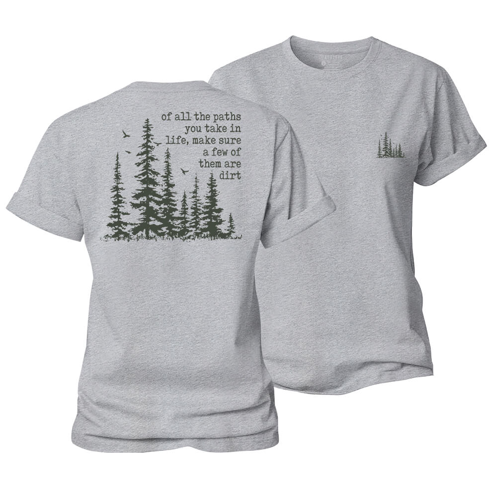 Dirt Path Women's Cotton T-Shirt