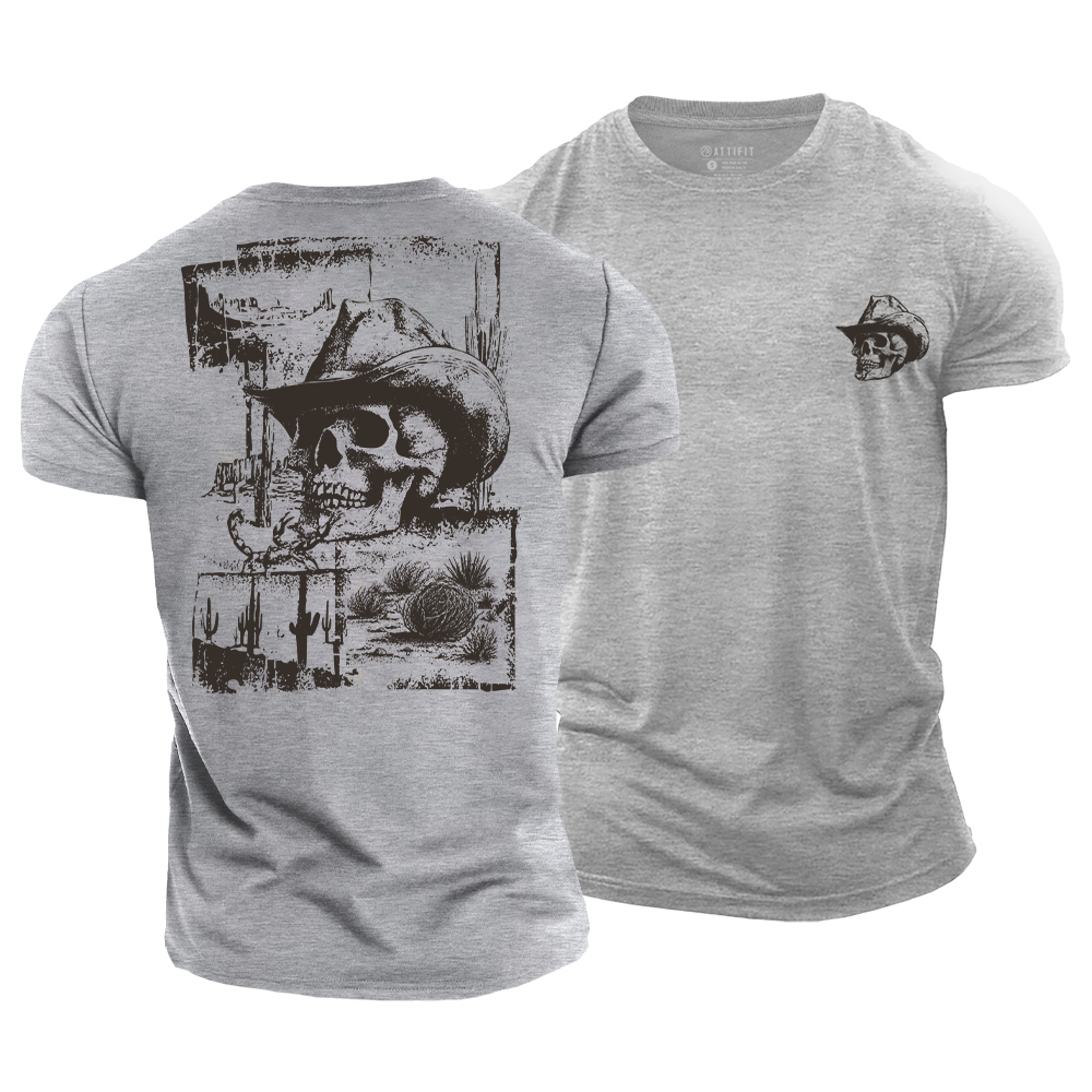 Skull of the West Cotton T-Shirt