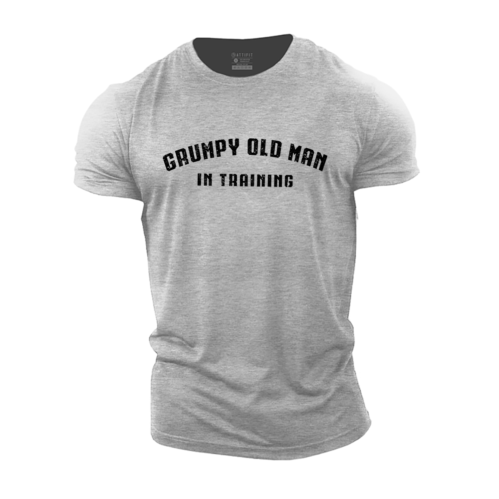 Grumpy Old Man in Training Cotton T-Shirt