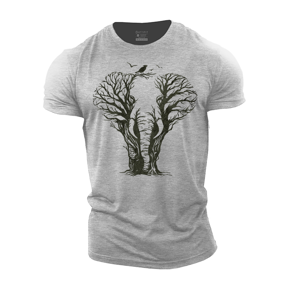 Nature's Embrace Cotton T-Shirt