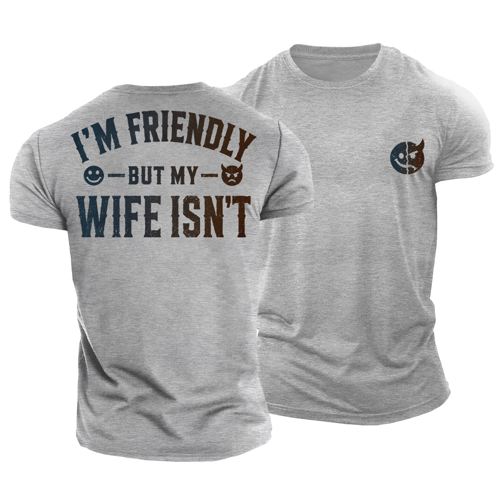 Approach with Caution Cotton T-Shirt