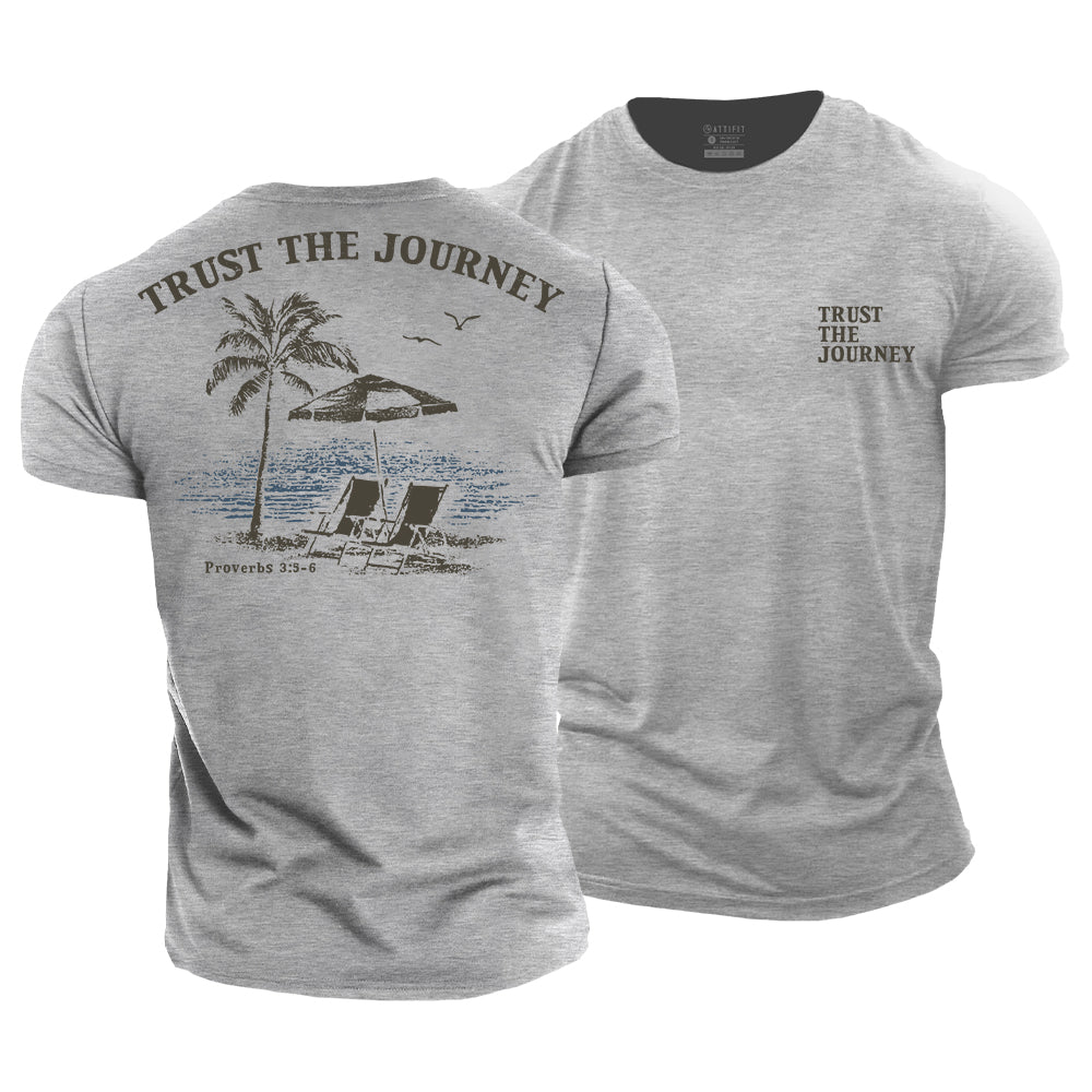 Trust The Journey Cotton T-Shirt