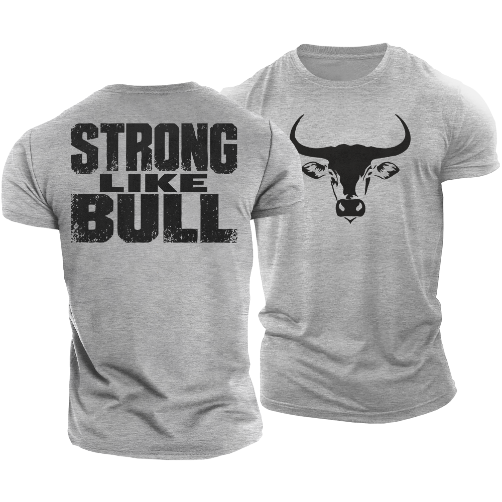Bull Strength Cotton T-Shirt