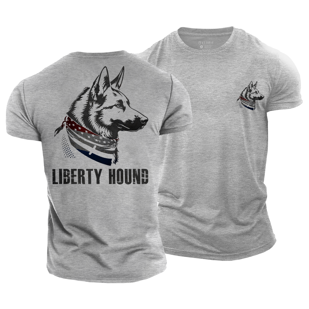 Liberty Hound Cotton T-Shirt
