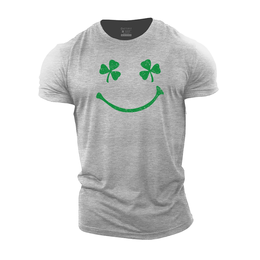 Lucky Smiley Cotton T-Shirt