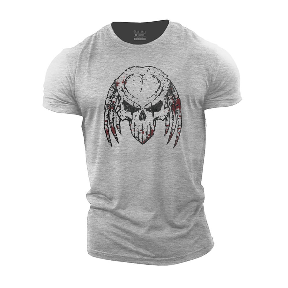 Skull Warrior Cotton T-Shirt