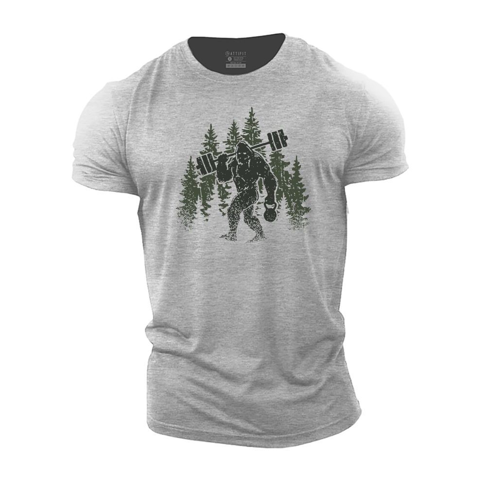 Sasquatch Gains Cotton T-Shirt