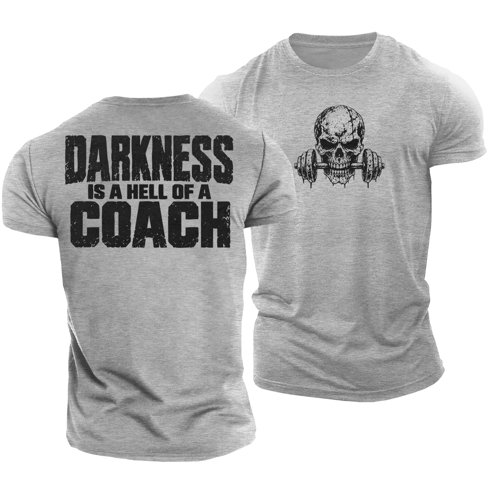 Darkness Is My Coach Cotton T-Shirt