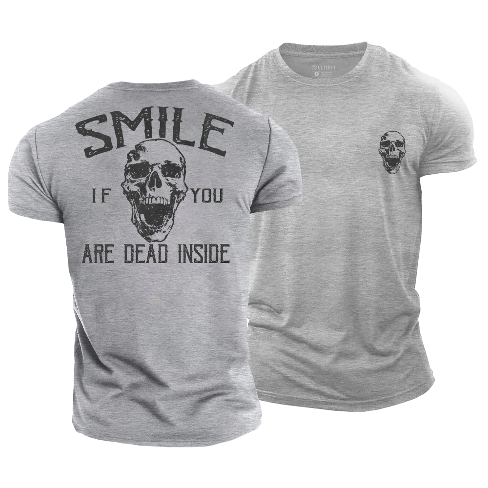 Grim Grinning Cotton T-Shirt