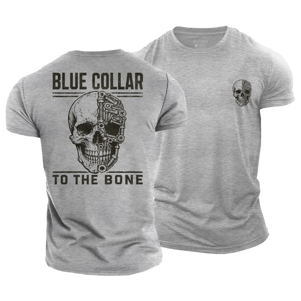 Built Blue Collar Cotton T-Shirt