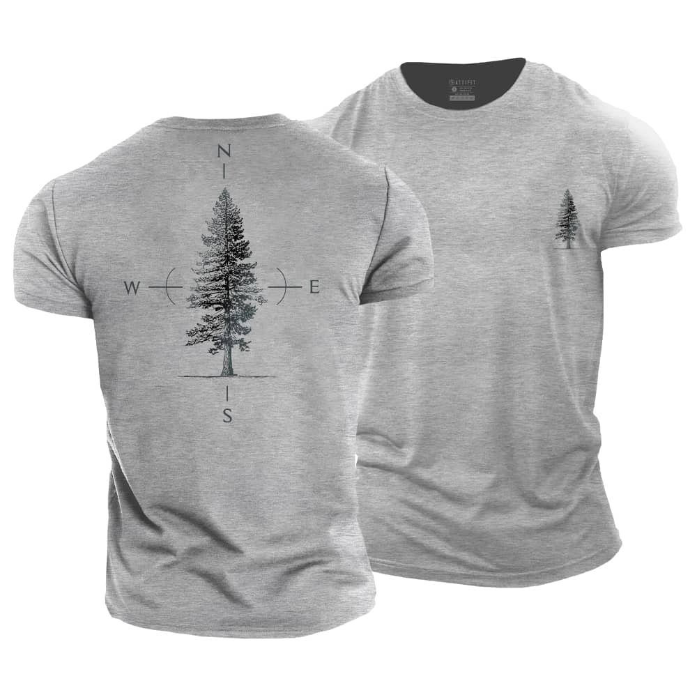 The Direction Of Trees Cotton T-Shirt