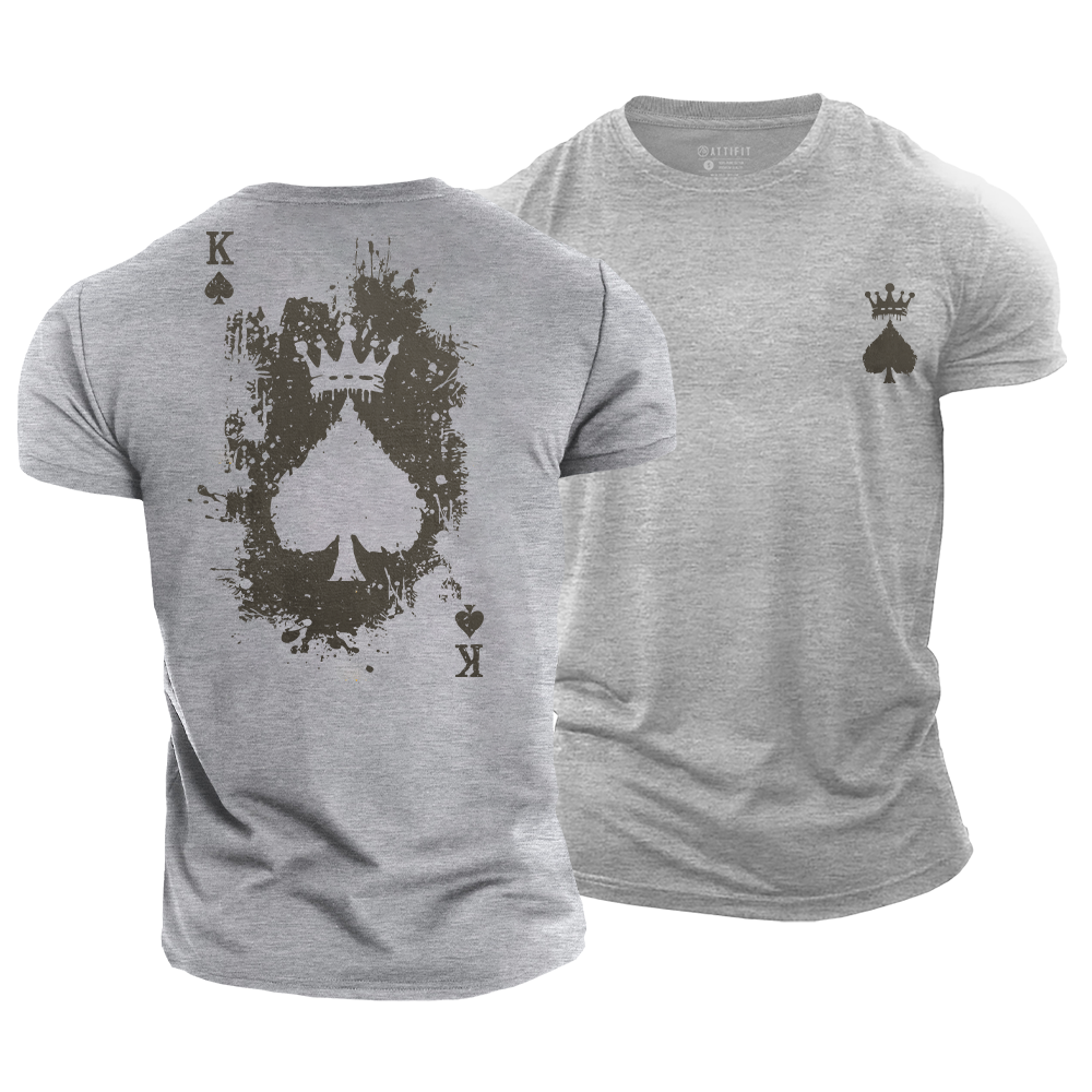 King of Spades Cotton T-Shirt