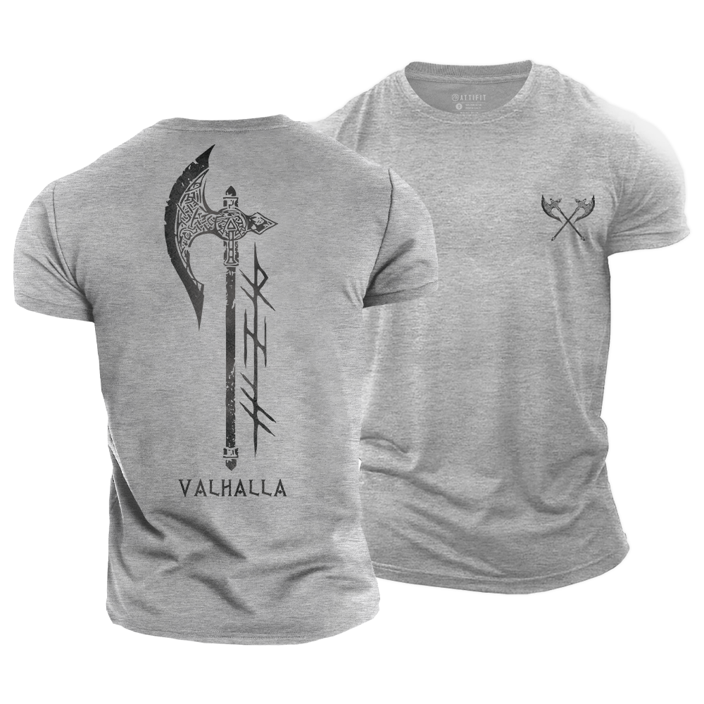 T-shirts graphiques Viking en coton