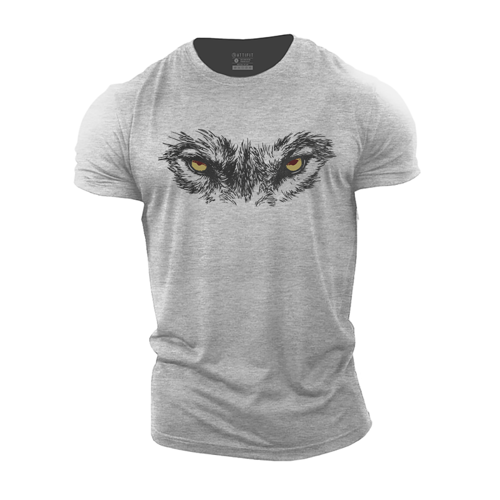 Wolf Eyes Cotton T-Shirt
