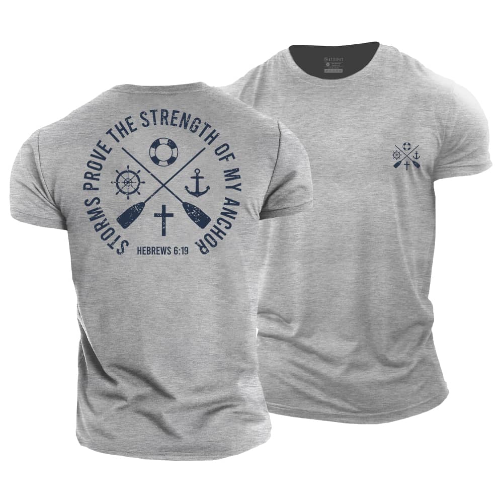 Strength Of Anchor Cotton T-Shirt