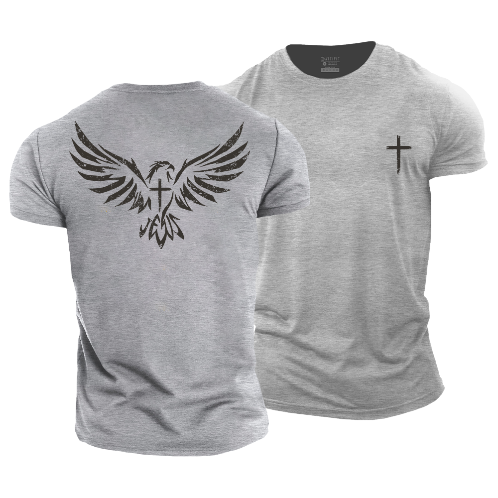 Wings Like Eagles Cotton T-Shirt