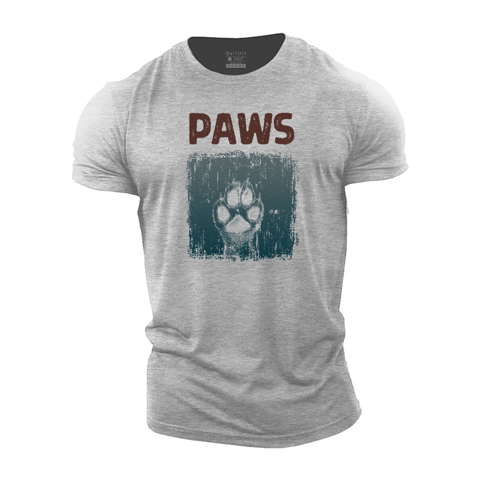 Dog Paws Cotton T-Shirt