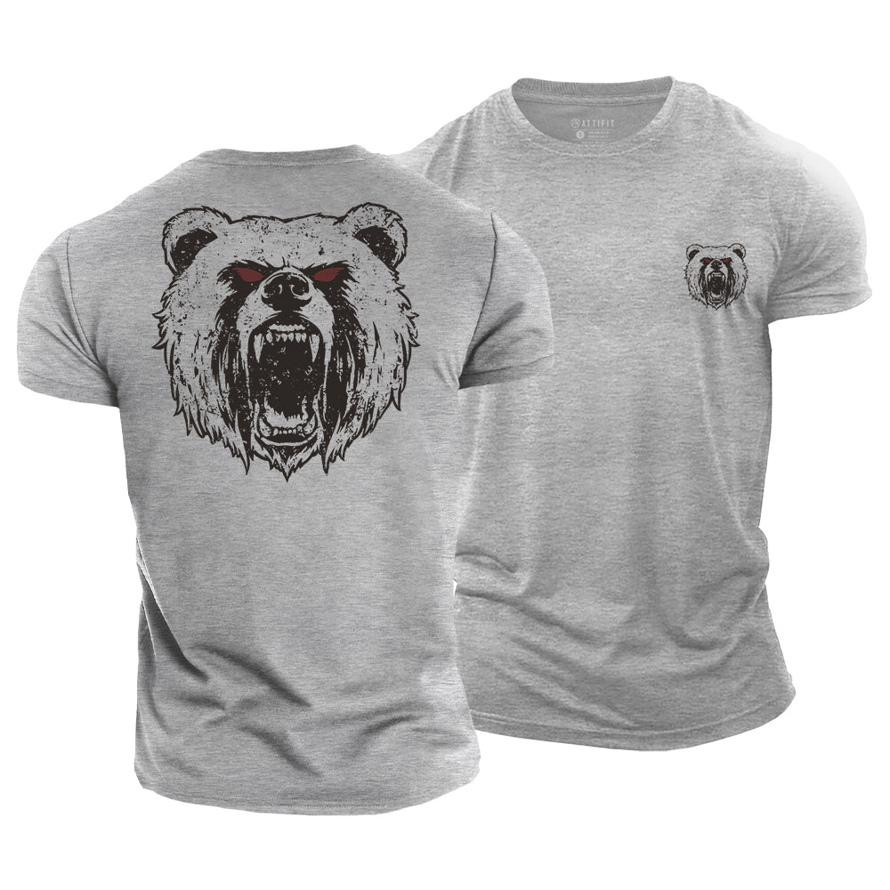 Rage of the Bear Cotton T-Shirt