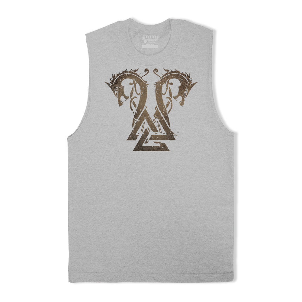 Twin Viking Dragons Tank Top