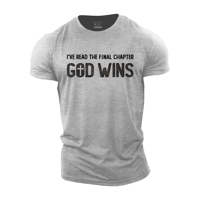 God Wins Cotton T-Shirt