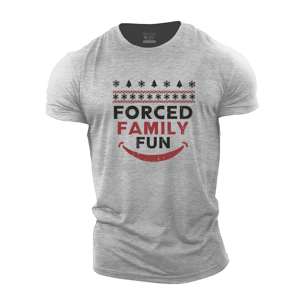 Forced Family Fun Cotton T-Shirt